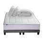 Voir la diapositive 5 : IDLITERIE Ensemble matelas BELLAGIO et sommier, 7 zones, mémoire de forme