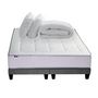 Voir la diapositive 5 : IDLITERIE Ensemble matelas BELLAGIO et sommier, 7 zones, mémoire de forme