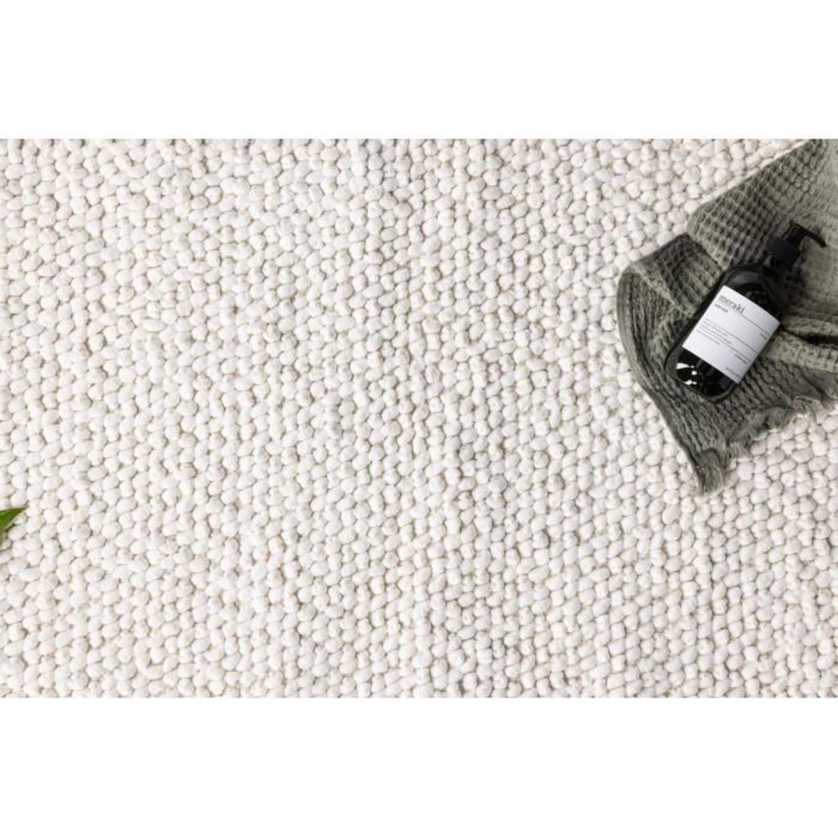 Paris Prix Tapis de Salle de Bain  Wilmer  50x80cm Blanc