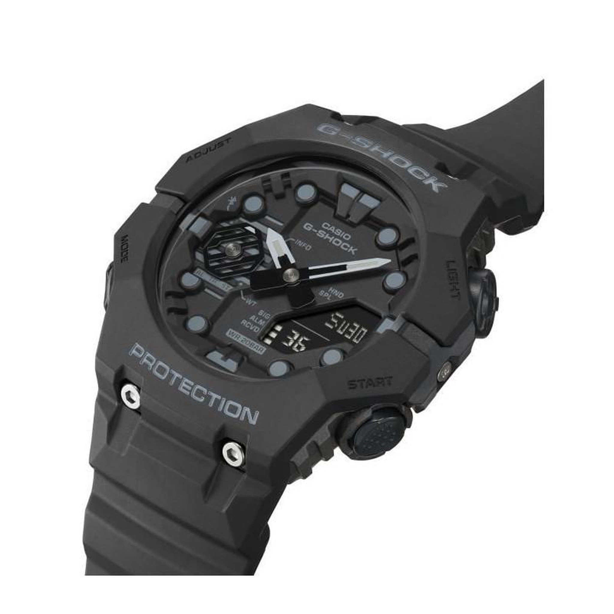 Voir la diapositive 6 : CASIO Montre - CASIO - G-Shock Classic - Bluetooth Smart - Résistance aux chocs - Super Illuminator - Noir