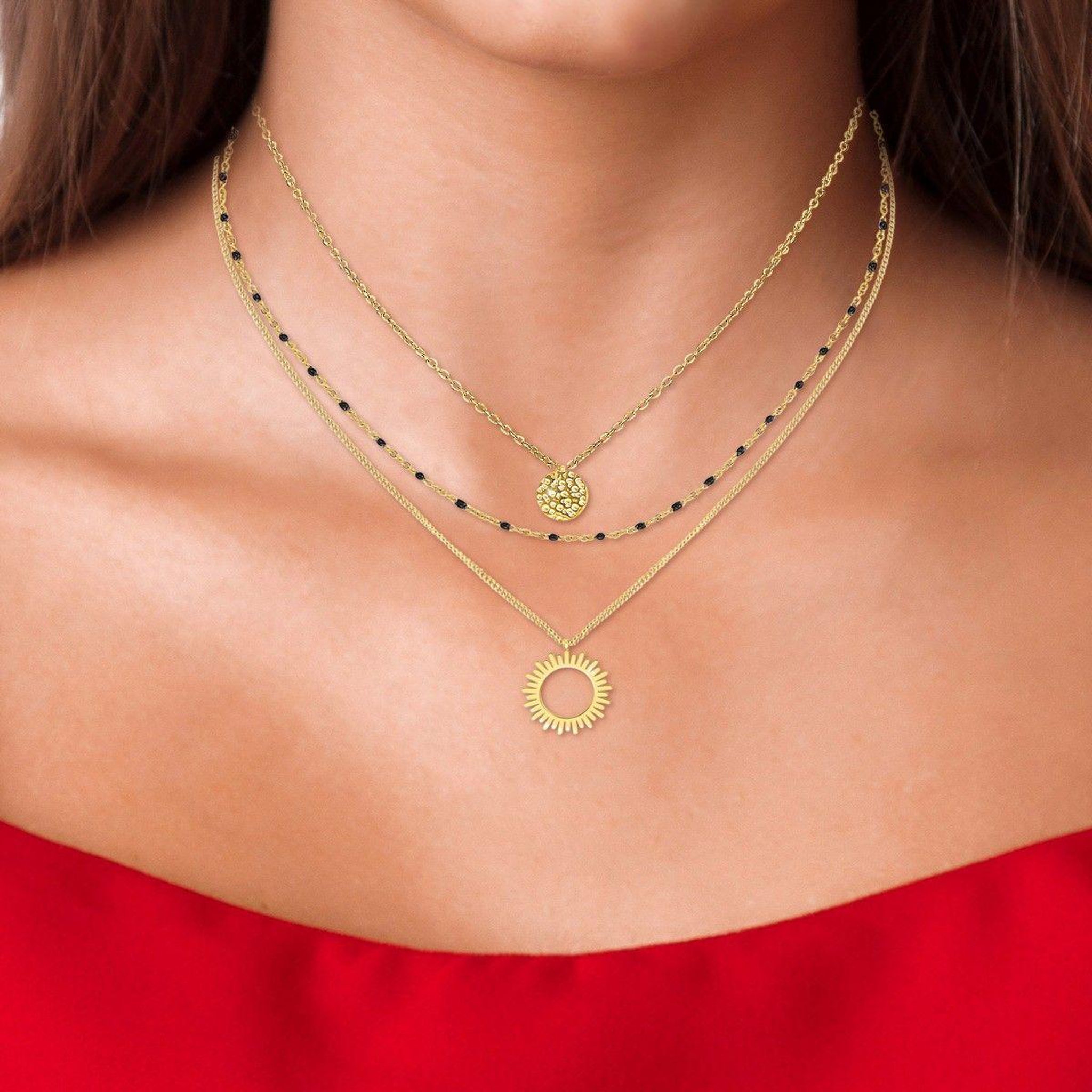 Voir la diapositive 2 : SC BOHEME Collier par SC Bohème