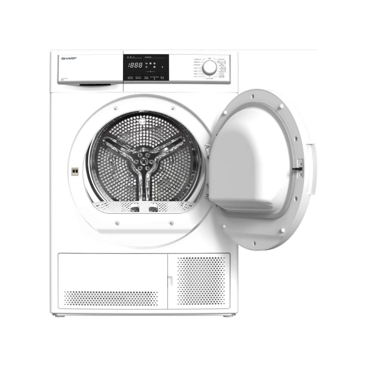 Sharp Sèche-linge à condensation 60cm 7kg blanc - KDNCB7S7PW91