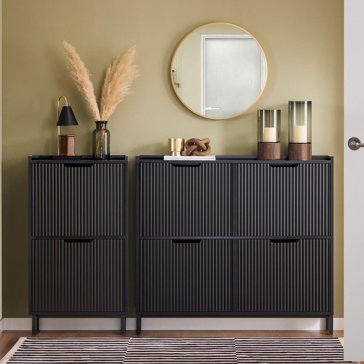 SOBUY SoBuy - Meuble À Chaussures à 4 tiroirs - Moderne - FSR177-L