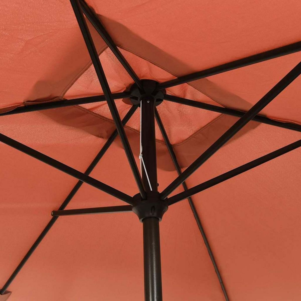 VIDAXL Parasol d'exterieur avec mat en metal 300x200 cm terre cuite
