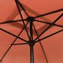 Voir la diapositive 5 : VIDAXL Parasol d'exterieur avec mat en metal 300x200 cm terre cuite