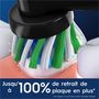 Voir la diapositive 3 : ORAL B Brossette dentaire Cross Action Black x8 X-filaments