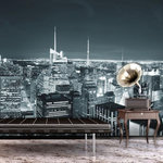 Paris Prix Papier Peint  Vie Nocturne à New York II  270x450cm