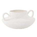 Paris Prix Pot Design en Céramique  Holda  31cm Blanc Cassé