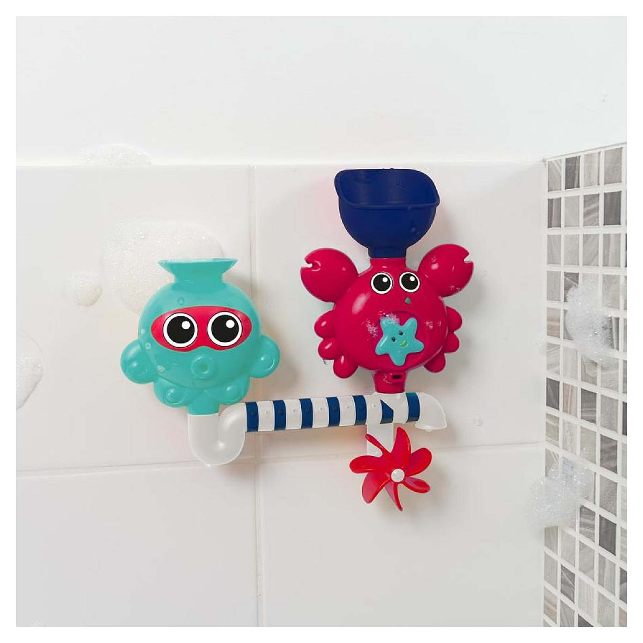 Voir la diapositive 3 : LUDI Set jouet pour le bain crabe