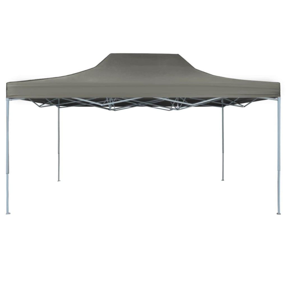 VIDAXL Tente de reception pliable 3x4 m Acier Anthracite