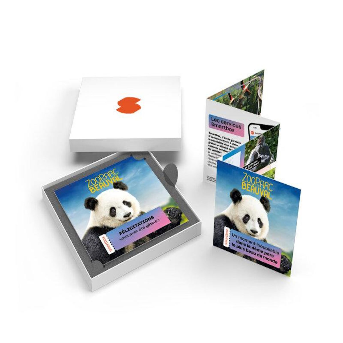 Smartbox Une journée au ZooParc de Beauval en 2026 pour 2 personnes - Coffret Cadeau Multi-thèmes