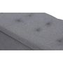 Voir la diapositive 4 : Banc avec pieds 76 cm CARLA
