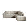 Voir la diapositive 6 : LISA DESIGN Livy - canapé d'angle convertible - avec coffre - en velours côtelé - 5 places - droit