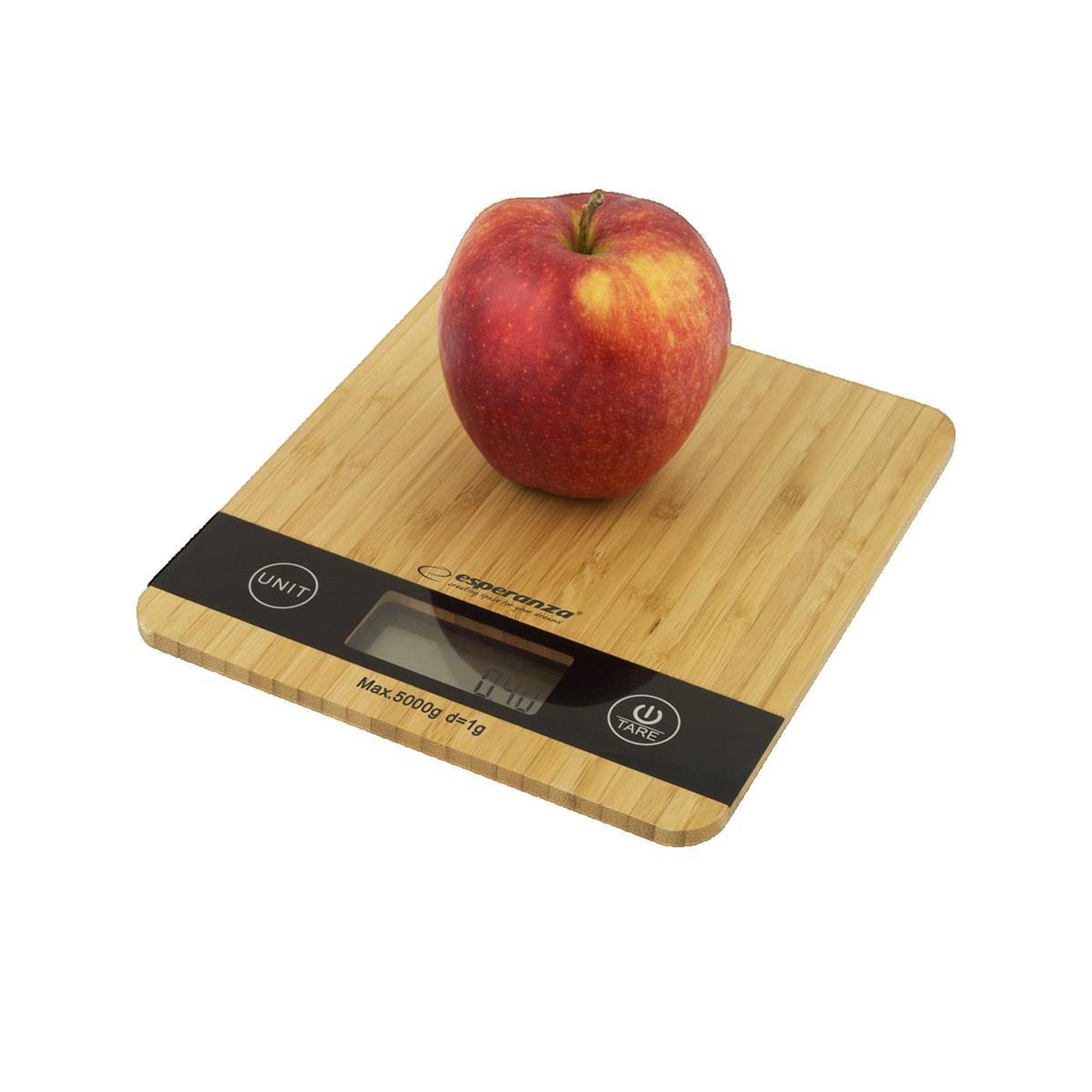 Voir la diapositive 2 : ESPERANZA Balance de cuisine Esperanza eks005 en bambou 5 kg