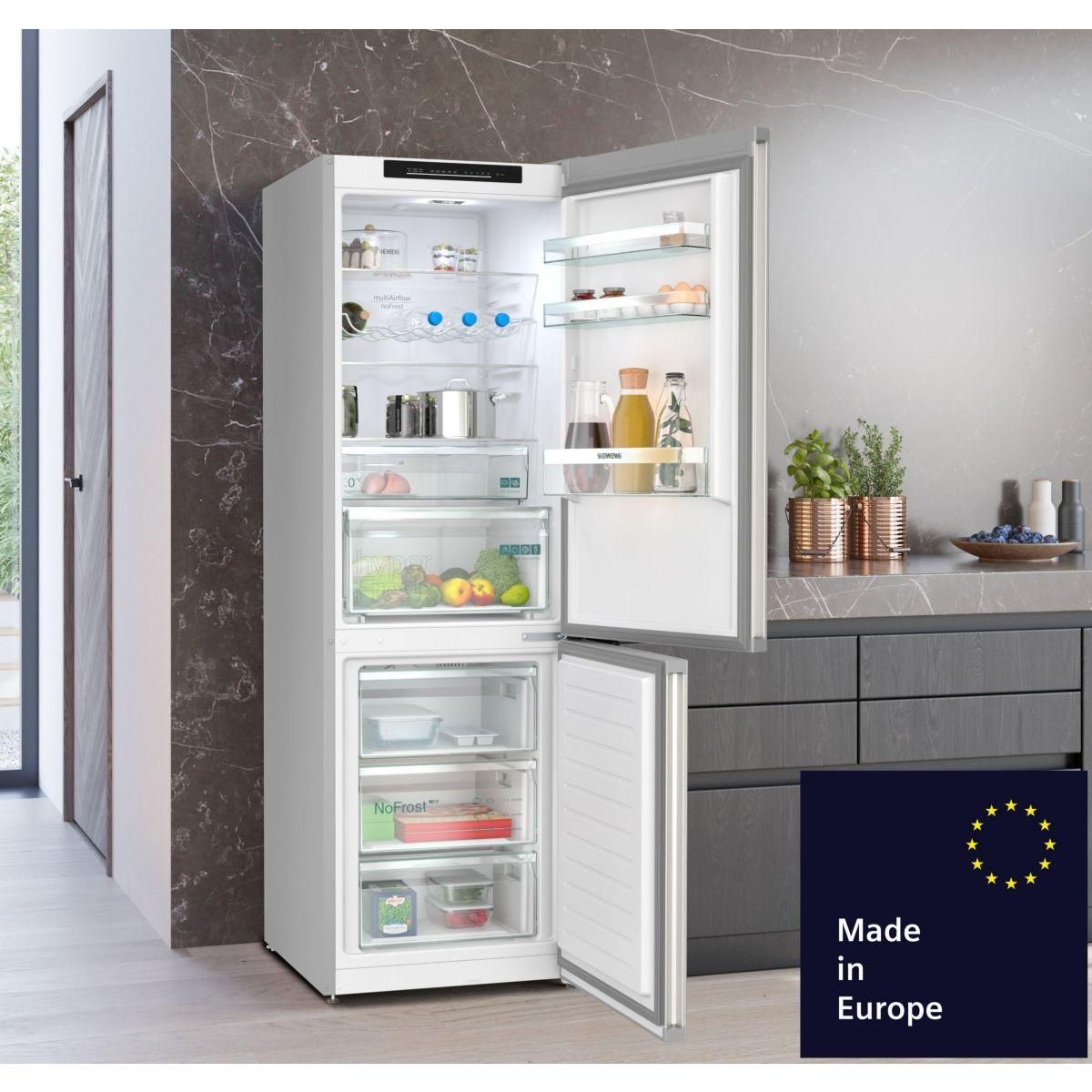 Siemens Réfrigérateur combiné KG36N2IBF iQ300, Tiroirs hyperFresh 0°