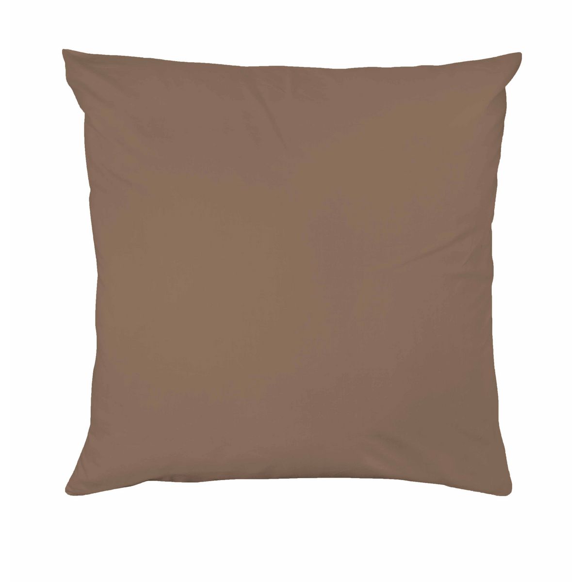 Taie d'oreiller unie en microfibre 