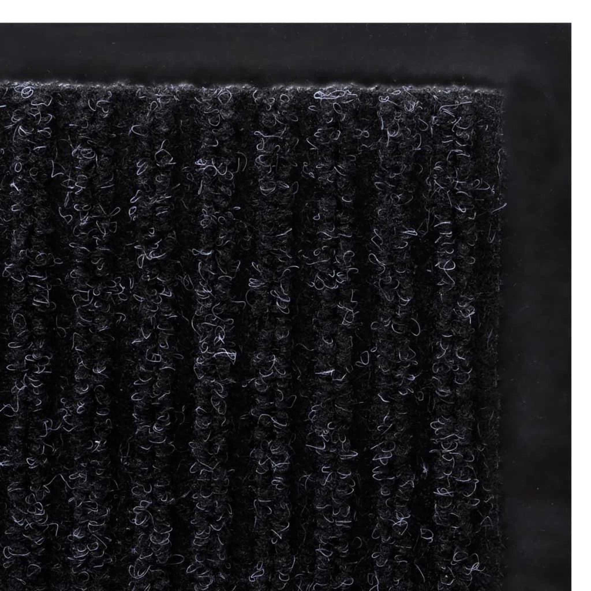 Voir la diapositive 5 : VIDAXL Tapis d'entree PVC Noir 120 x 180 cm