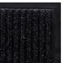 Voir la diapositive 5 : VIDAXL Tapis d'entree PVC Noir 120 x 180 cm