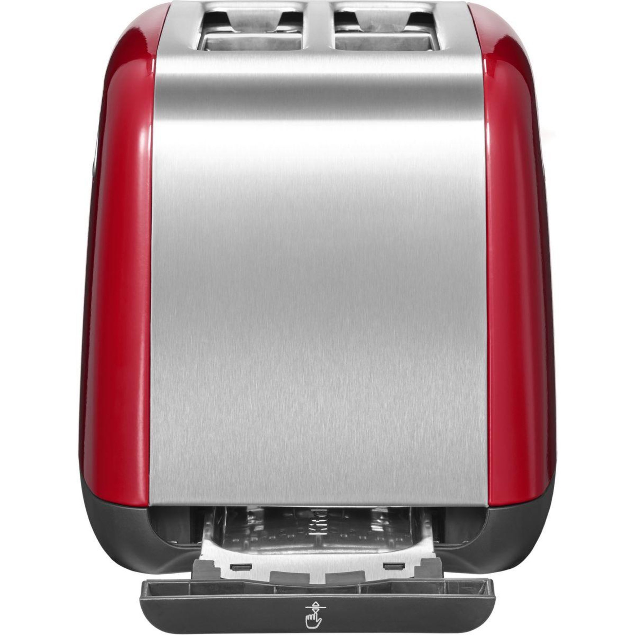 Voir la diapositive 3 : KitchenAid Grille-pain 5kmt221eer rouge empire