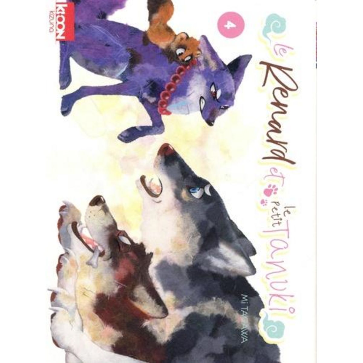LE RENARD ET LE PETIT TANUKI TOME 4 , Tagawa Mi