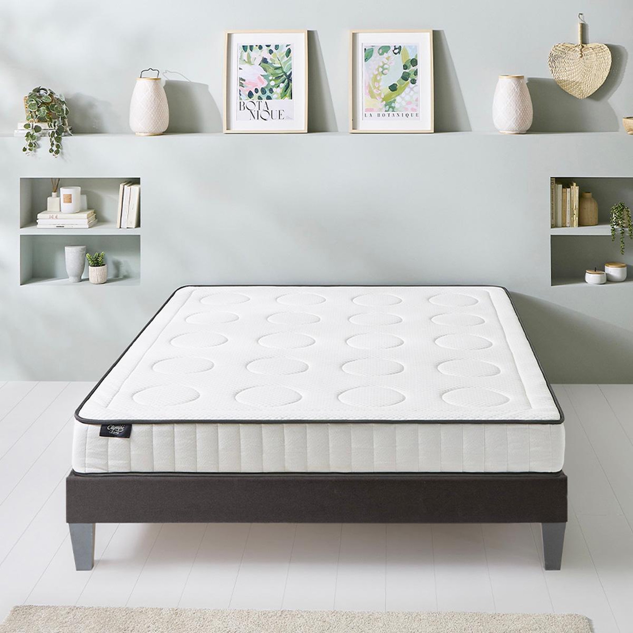 Voir la diapositive 2 : OLYMPE LITERIE Olympe literie | matelas cristal | mousse avec mémoire de forme