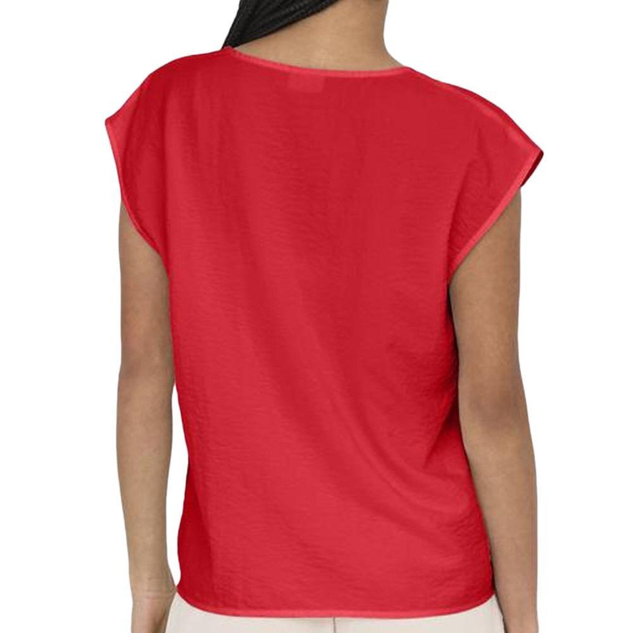Voir la diapositive 2 : JACQUELINE DE YONG Blouse Rouge Femme JDY Train