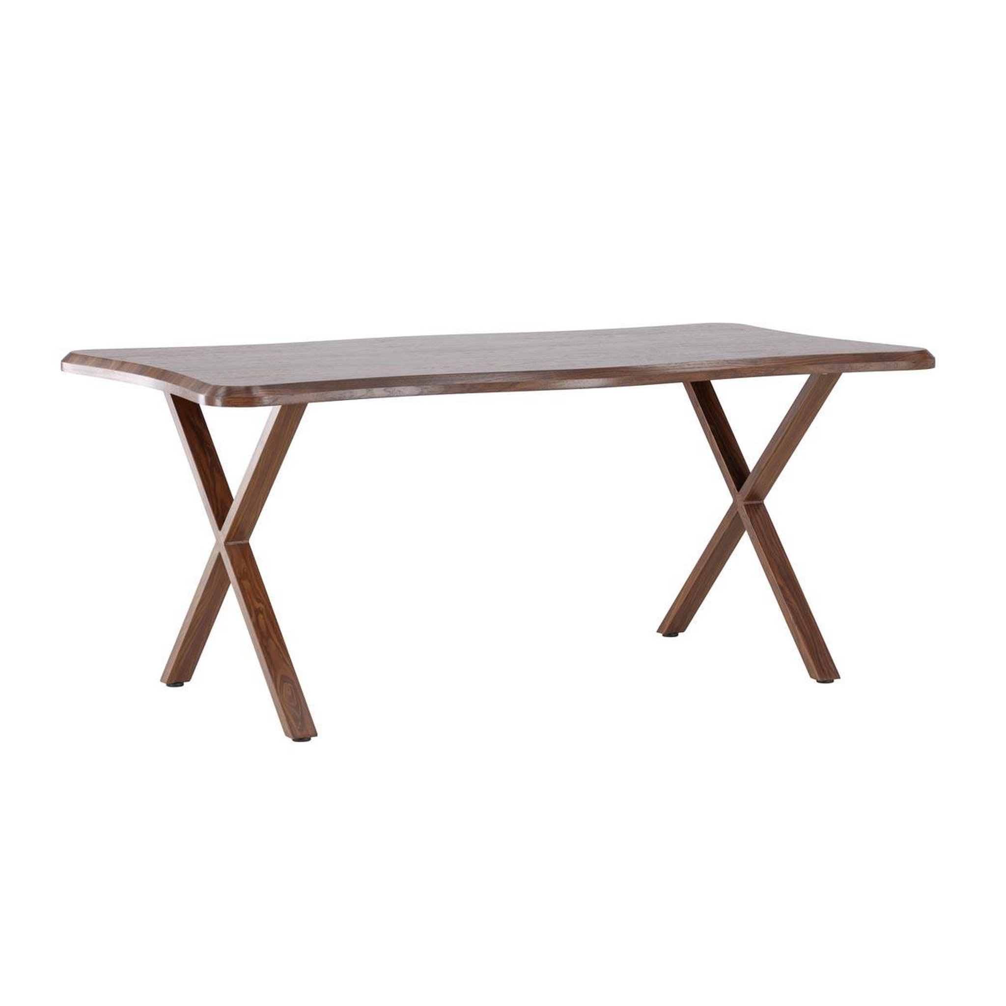 Paris Prix Table à manger organique  fiona  180cm noyer