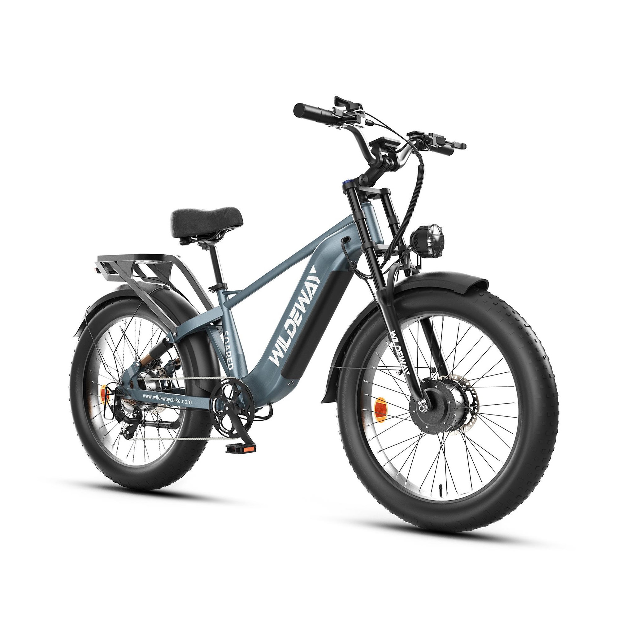 Voir la diapositive 2 : WILDEWAY Vélo électrique fat bike wildeway soared-pro