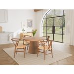 LISA DESIGN Bergen - lot de 2 chaises - bois d'hêtre. Coloris disponibles : Marron