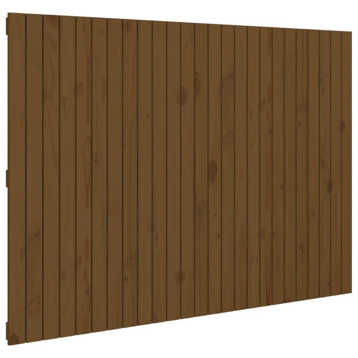 VIDAXL Tete de lit murale Marron miel 159,5x3x110cm Bois massif de pin