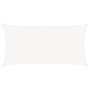Voir la diapositive 2 : VIDAXL Voile d'ombrage PEHD Rectangulaire 2 x 4 m Blanc