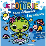 JE COLORIE SANS DEBORDER LES SAISONS, Piette Nadine