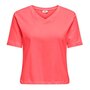 Voir la diapositive 1 : JACQUELINE DE YONG T shirt Corail Femme JDY Rex 15352294