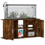 Voir la diapositive 4 : VIDAXL Support pour aquarium chêne fumé 121x41x58 cm bois d ingénierie