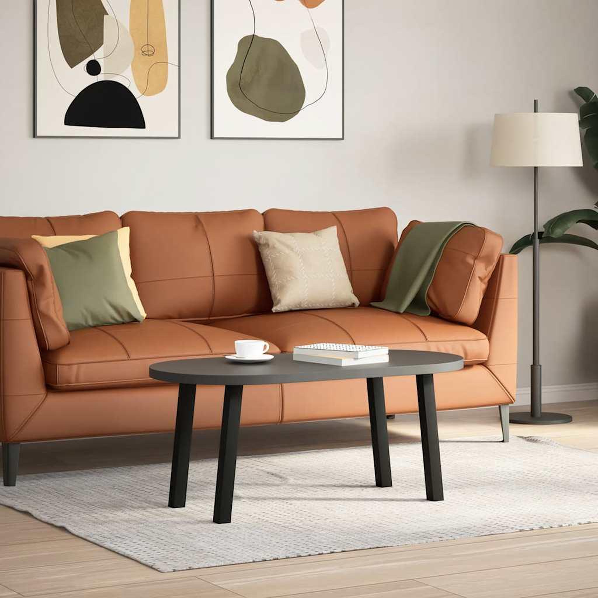 Voir la diapositive 3 : VIDAXL Pieds de table basse 4 pcs noir 30 cm acier