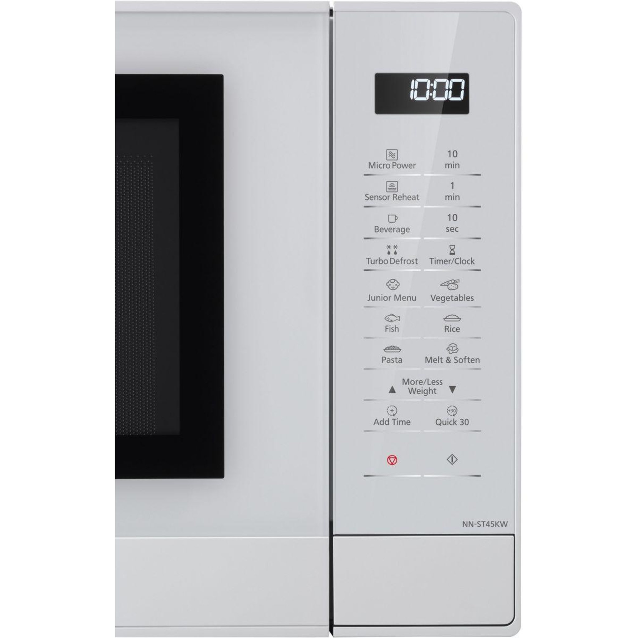 Voir la diapositive 3 : PANASONIC Micro ondes NN-ST45KWEPG