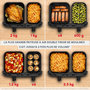 Voir la diapositive 5 : MOULINEX Friteuse sans huile Easy fry Dual XXL 11L EZ942HF0