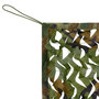 Voir la diapositive 4 : VIDAXL Filet de camouflage avec sac de rangement 1,5x8 m Vert