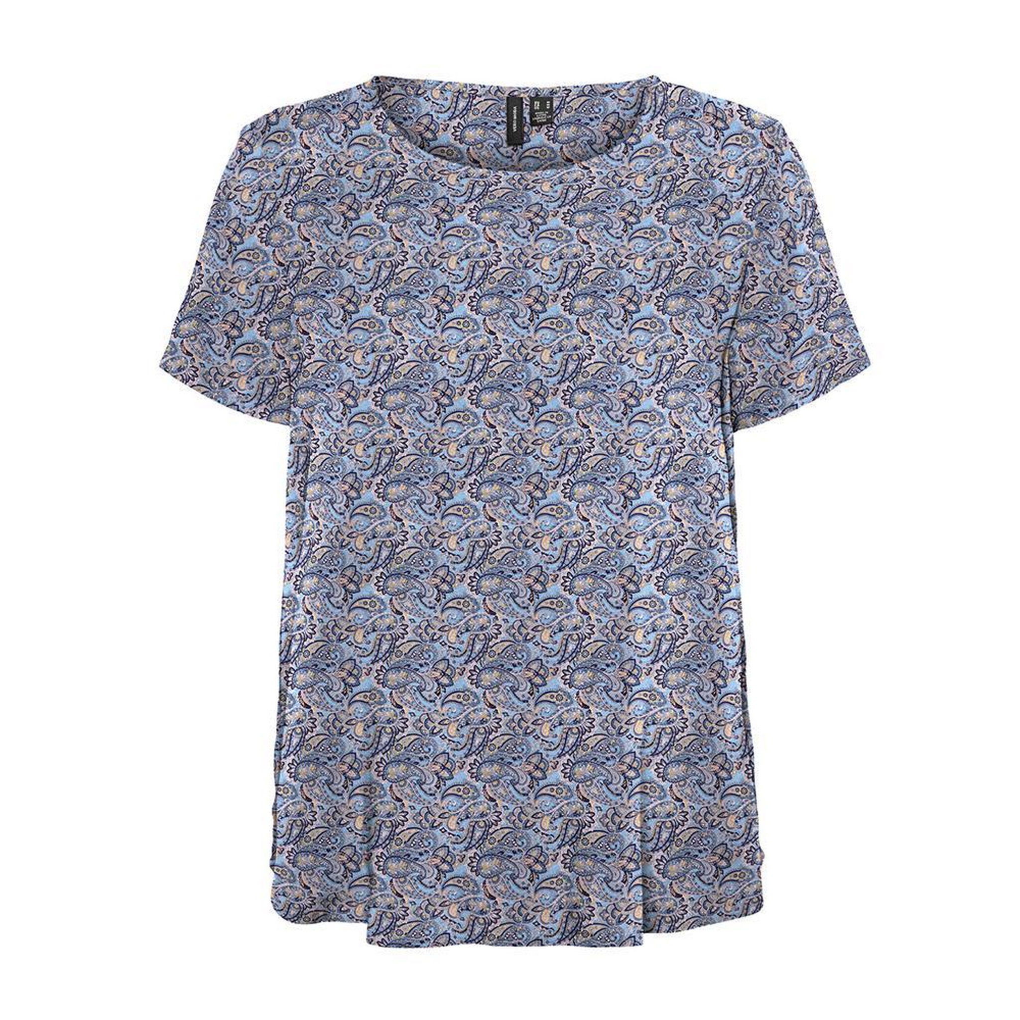Vero Moda Blouse  à Motifs Femme Vero Moda Easy. Coloris disponibles : Bleu