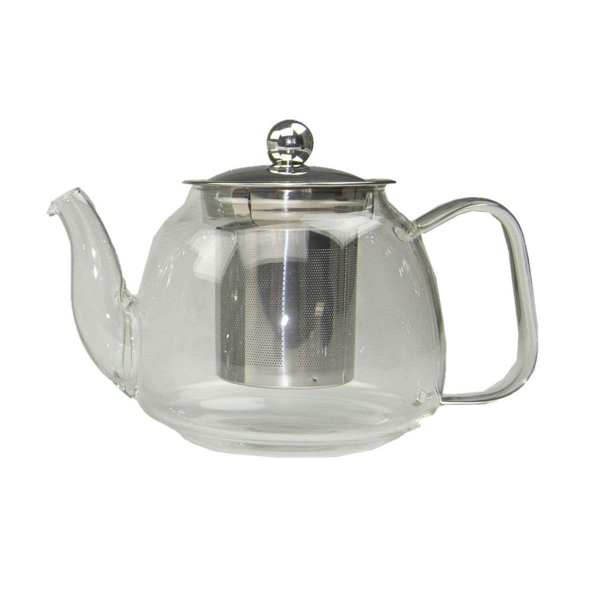 TOILINUX Théière en verre 700 Ml et infuseur inox
