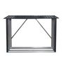 Voir la diapositive 2 : SWEEEK Bûcher en métal de 80 x 215 x 155 cm. gris anthracite - Épicéa -  abri bûches en acier galvanisé. 2 stères