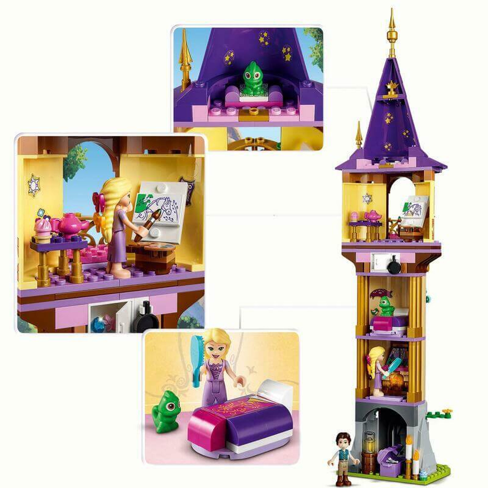 Voir la diapositive 4 :  LEGO® Disney Princess™ - La tour de Raiponce