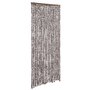 Voir la diapositive 2 : VIDAXL Moustiquaire Marron et blanc 56x185 cm Chenille