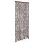 Voir la diapositive 2 : VIDAXL Moustiquaire Marron et blanc 56x185 cm Chenille