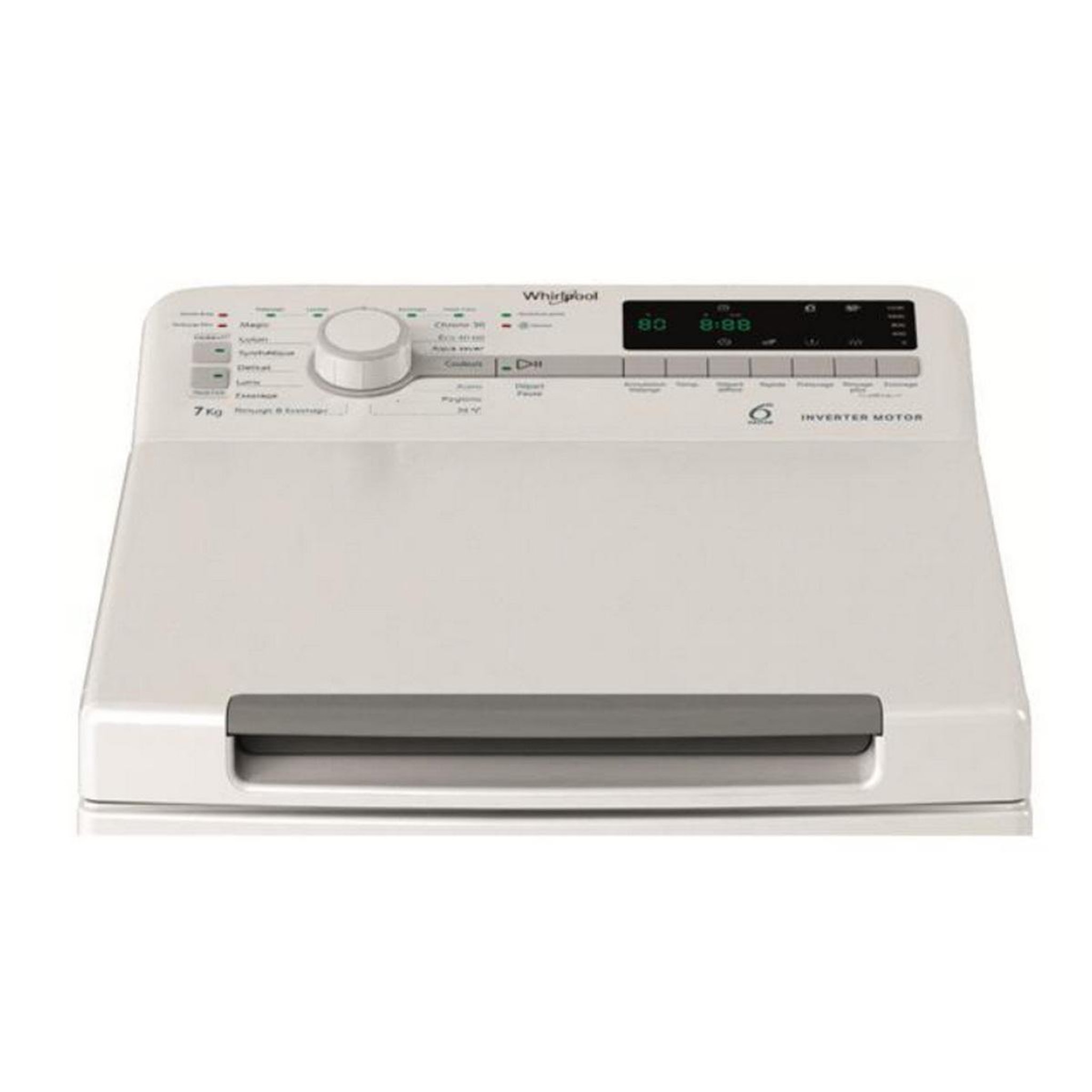 Voir la diapositive 6 : Whirlpool Lave-linge top 7kg 1200 tours/min - tdlr7251fr