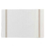 Paris Prix Set de Table Déco  Goldira  30x45cm Blanc & Or