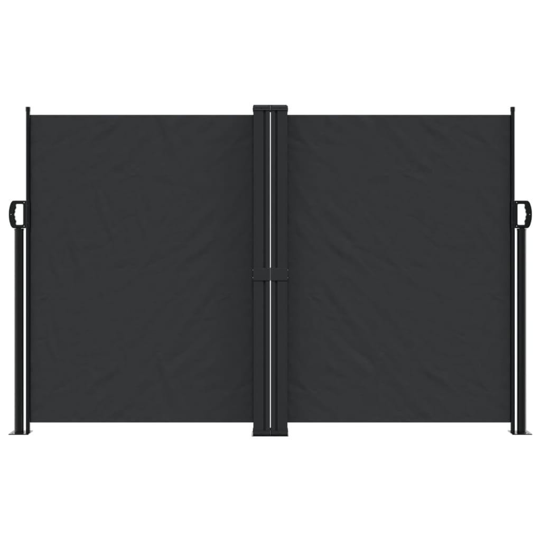 Voir la diapositive 3 : VIDAXL Auvent lateral retractable noir 160x1200 cm