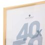 Voir la diapositive 2 : ATMOSPHERA Cadre Photo en Verre  Manu  40x50cm Or