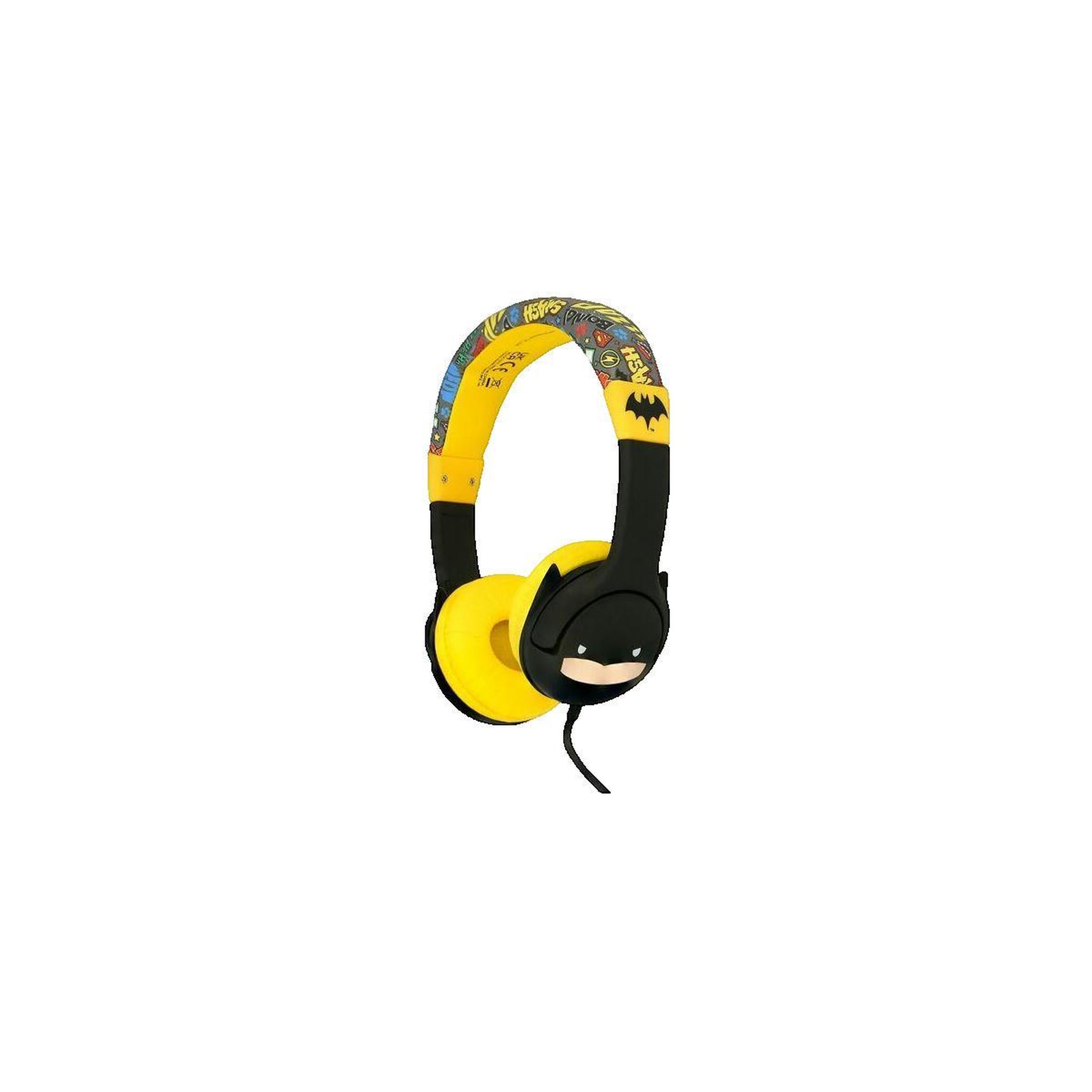 Batman Casque audio pour enfants Batman OTL Technologies Chibi 3D jaune