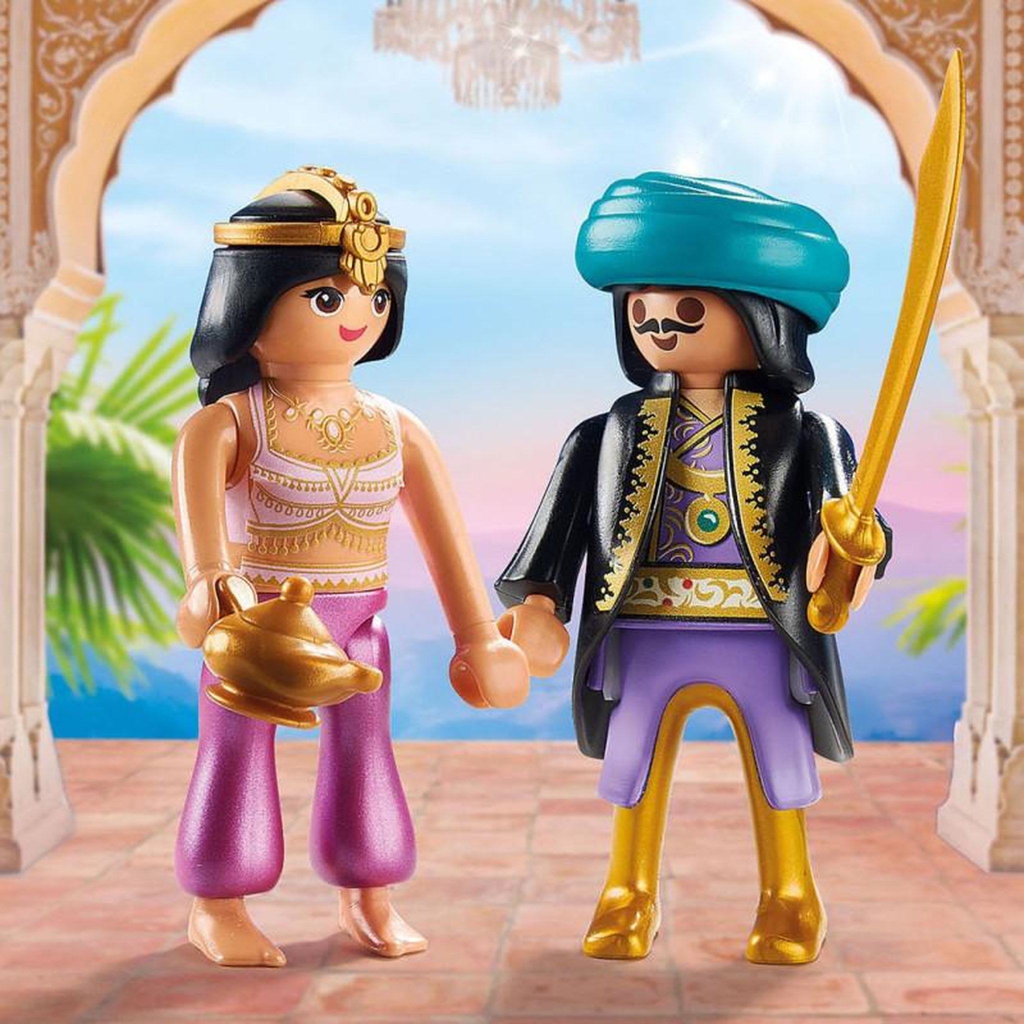 Voir la diapositive 2 : PLAYMOBIL Playmobil Princess 70821 Duo Couple oriental